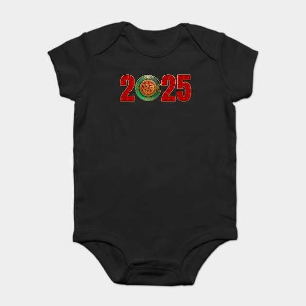 2025 Jade Chinese New Year of the Snake Baby Bodysuit by HolidayBug